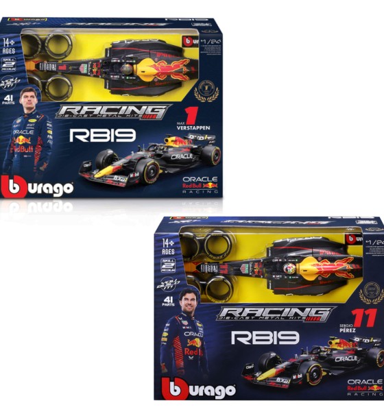 Конструктор Bburago Oracle Red Bull Racing RB19 124 (18-28507)