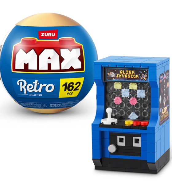 Конструктор Max в капсулі Retro S1 – Ігровий аркадний автомат (83185BGQ8)