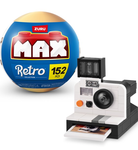 Конструктор Max в капсулі Retro S1 – Фотоапарат Полароїд (83185EGQ8)