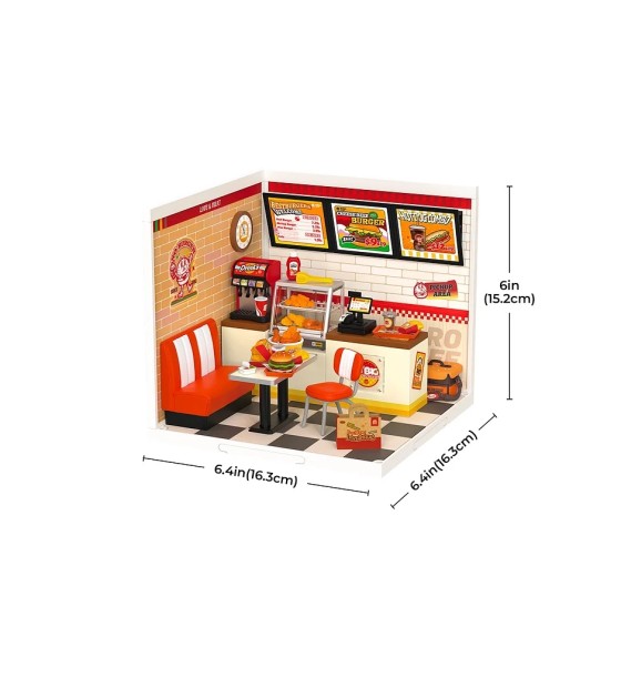 Конструктор Robotime Rolife 3D Бургери Yum Yum (DW010)