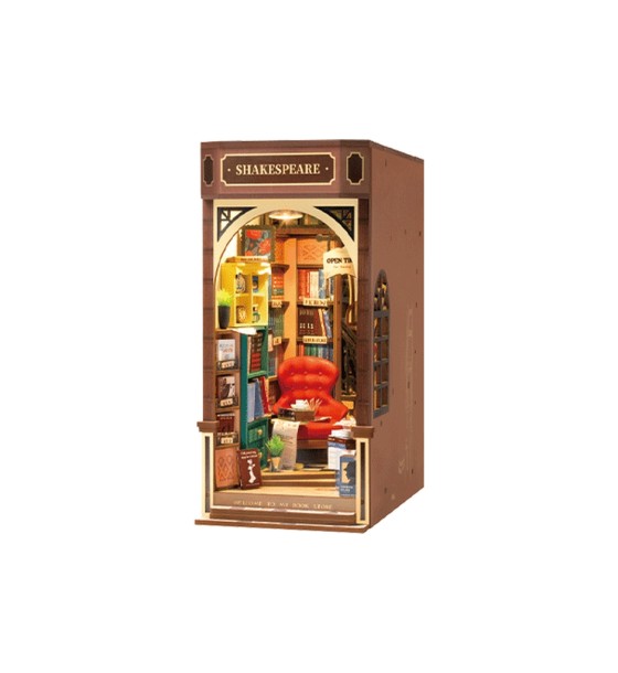 Конструктор Robotime Rolife дерев'яний 3D Книгарня (TGB07)