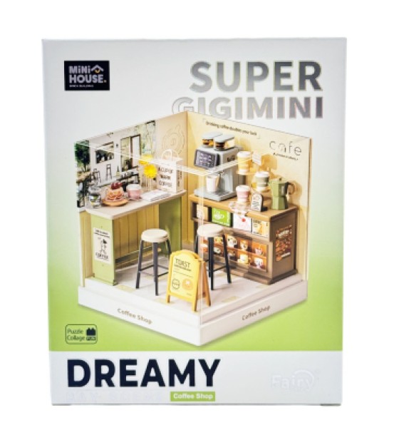 Конструктор Mini House румбокс серії Інтер'єр Міні – Кав’ярня (8034)