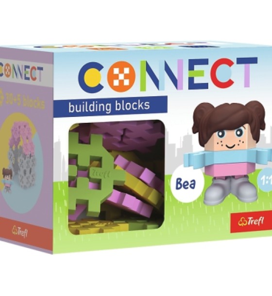 Конструктор Trefl Connect з ігровою фігуркою Bea 35 деталей (5900511620047)
