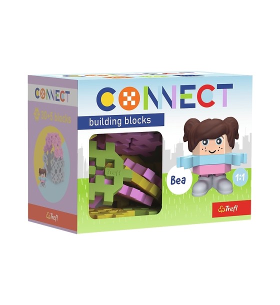 Конструктор Trefl Connect з ігровою фігуркою Bea 35 деталей (5900511620047)