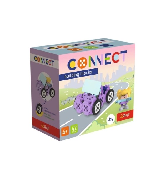 Конструктор Trefl Connect Машина 42 деталі (5900511620436)