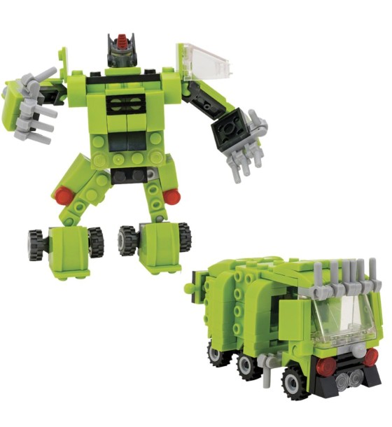 Конструктор Cubix Traxfigure 2-в-1, зелений (39727/1)