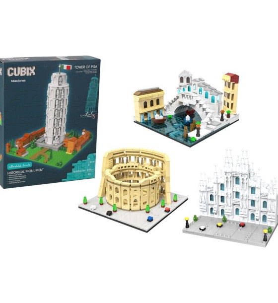 Конструктор Cubix Визначні місця Італії, Пізанська вежа (42896/2)