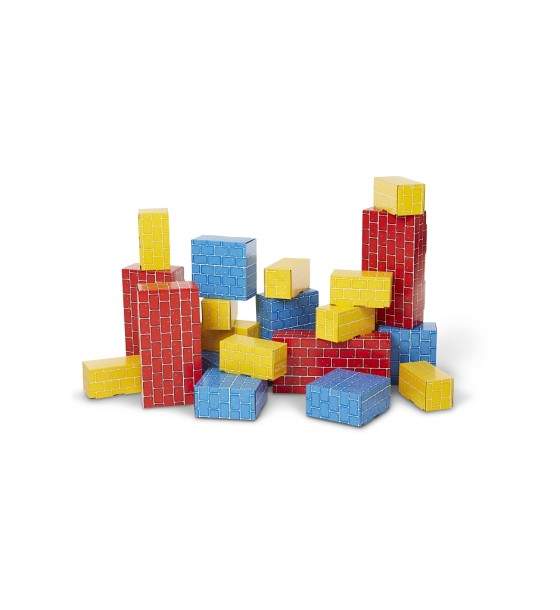 Кубики Melissa&Doug Набір картонних блоків, 24 штуки (MD2783)