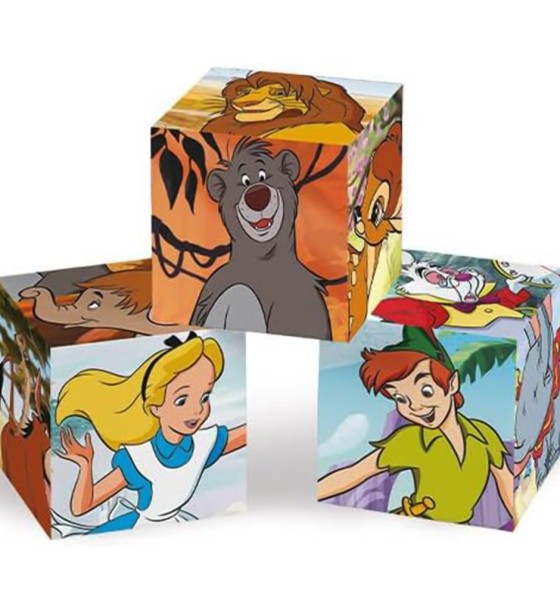 Кубики Clementoni пазл Disney Classic, 6 елементів (40657)