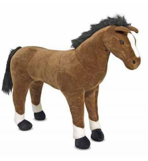 М'яка іграшка Melissa&Doug Гігантська плюшевий кінь, 100 см (MD12105)
