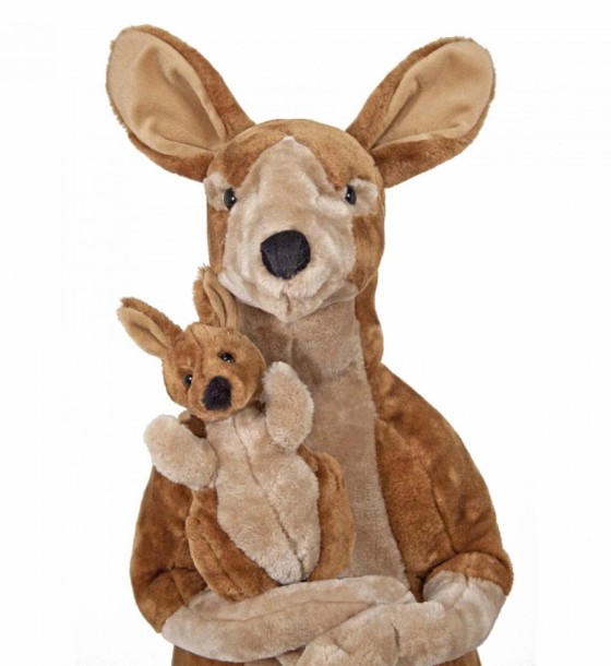 М'яка іграшка Melissa&Doug Плюшеві мама і дитина кенгуру (MD8834)