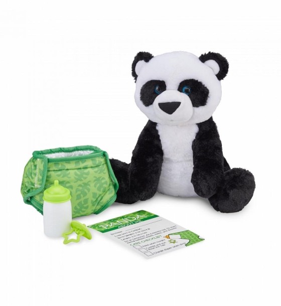 М'яка іграшка Melissa&Doug Плюшевий малюк-панда (MD30453)
