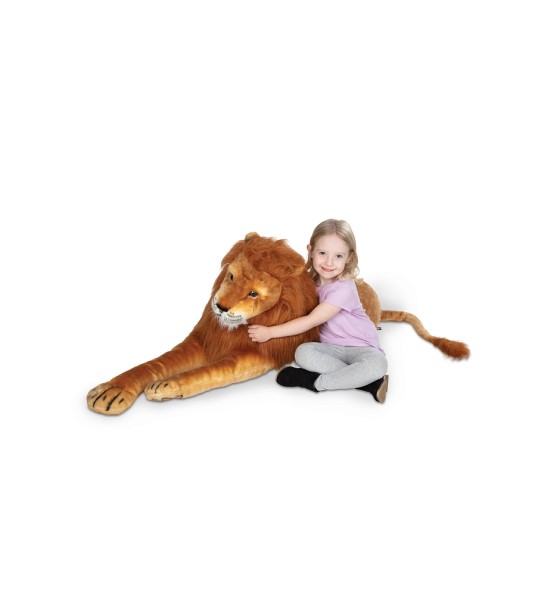 М'яка іграшка Melissa&Doug Гігантський плюшевий лев, 1,8 м (MD12102)