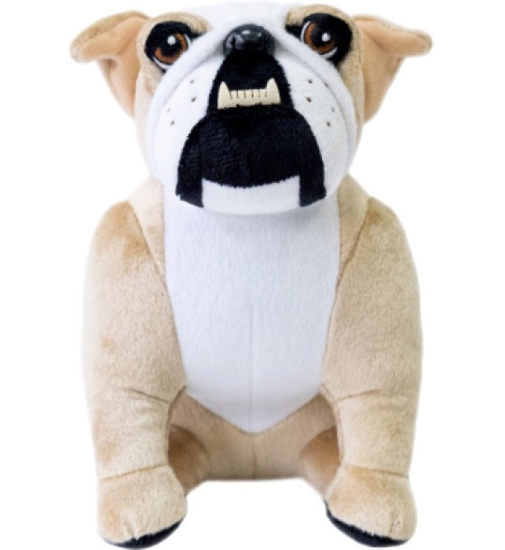 М'яка іграшка WP Merchandise собака бульдог Коржик 20 см (FWPADMDOG22BG0000)