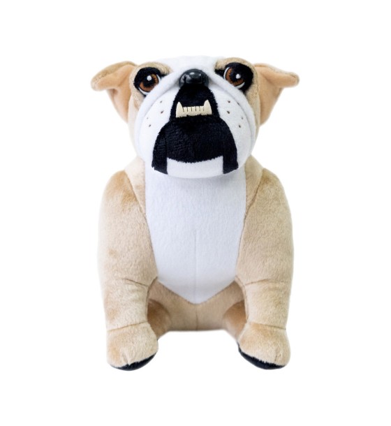 М'яка іграшка WP Merchandise собака бульдог Коржик 20 см (FWPADMDOG22BG0000)