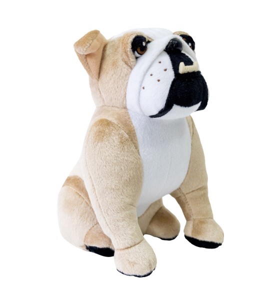 М'яка іграшка WP Merchandise собака бульдог Коржик 20 см (FWPADMDOG22BG0000)