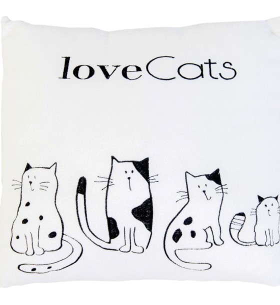 М'яка іграшка Tigres Подушка Love cats (ПД-0169)