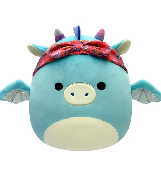 М'яка іграшка Squishmallows Дракон у бандані 19 см (SQCR04125)
