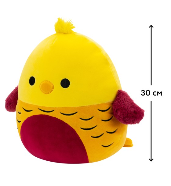 М'яка іграшка Squishmallows Фазан Бек 30 см (SQCR04145)