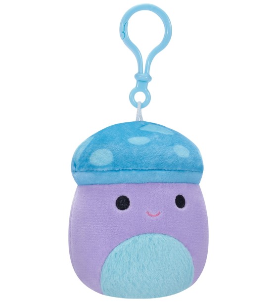 М'яка іграшка Squishmallows на кліпсі – Гриб Пайл 9 см (SQCP00149)