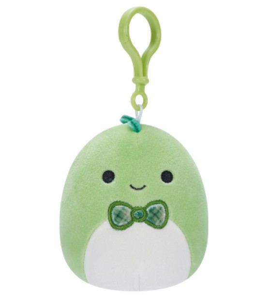 М'яка іграшка Squishmallows на кліпсі – Діно Денні 9 см (SQCP00151)