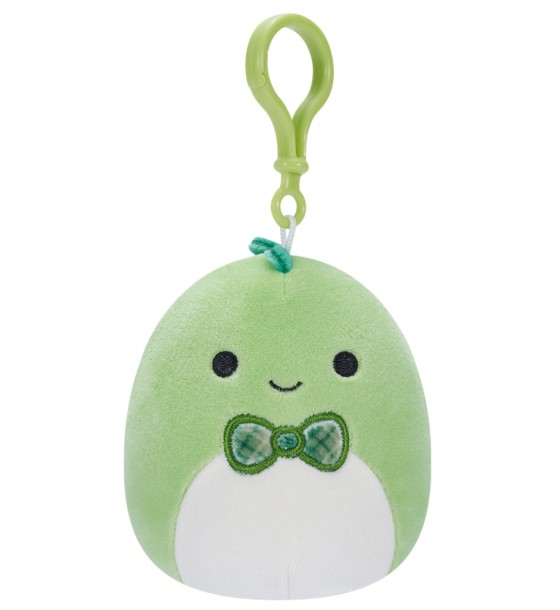 М'яка іграшка Squishmallows на кліпсі – Діно Денні 9 см (SQCP00151)