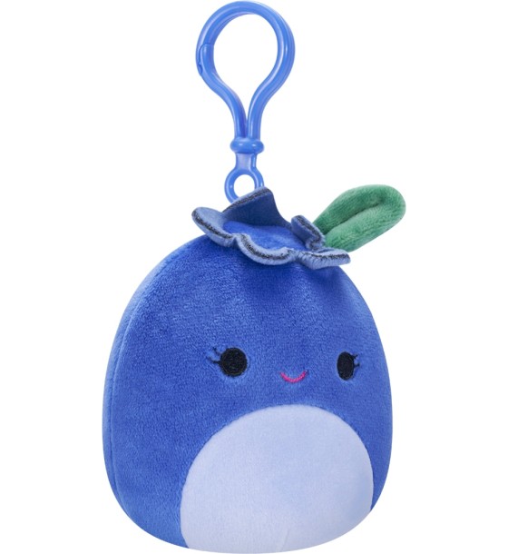 М'яка іграшка Squishmallows на кліпсі – Чорниця Блубі 9 см (SQCP00147)
