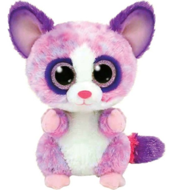М'яка іграшка Ty Beanie Boo's Рожевий лемур BECCA 15 см (36395)