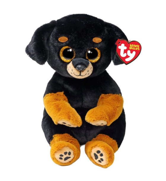 М'яка іграшка Ty Beanie bellies Пес ROTTWEILER 25 см (41290)