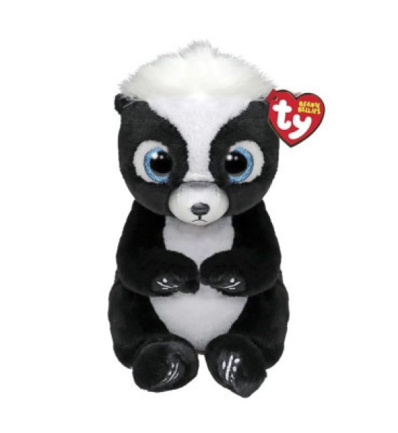 М'яка іграшка Ty Beanie Bellies Скунс RUKUS (41288)