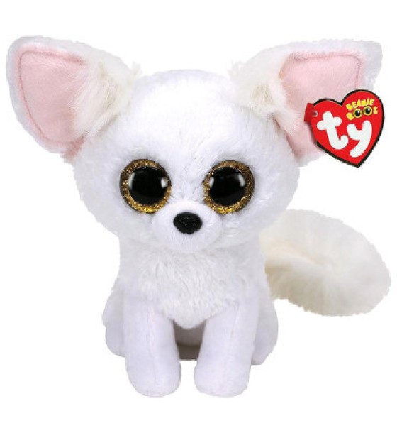 М'яка іграшка Ty Beanie Boo's Біла лисиця FENNEC 15 см (36225)