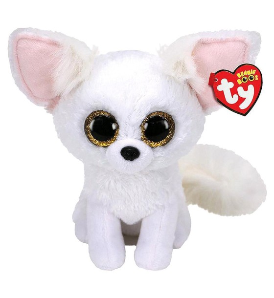 М'яка іграшка Ty Beanie Boo's Біла лисиця FENNEC 15 см (36225)