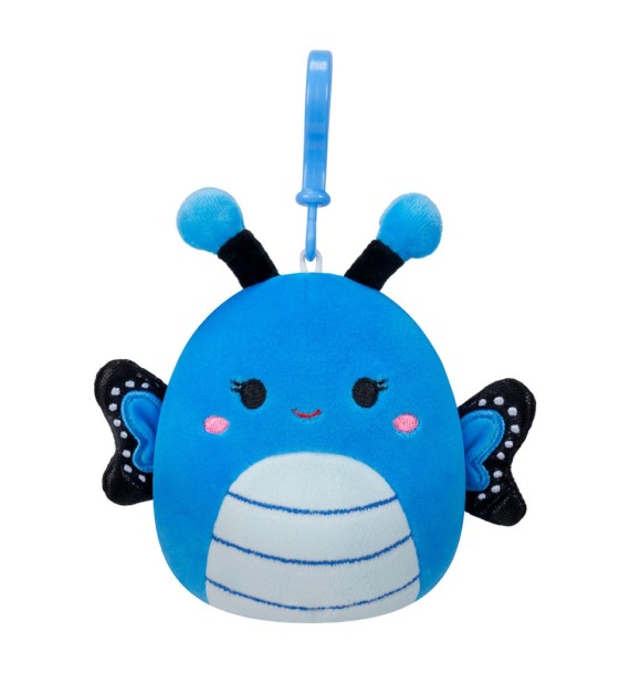 М'яка іграшка Squishmallows на кліпсі- Метелик Вейверлі 9 см (SQCP00220)