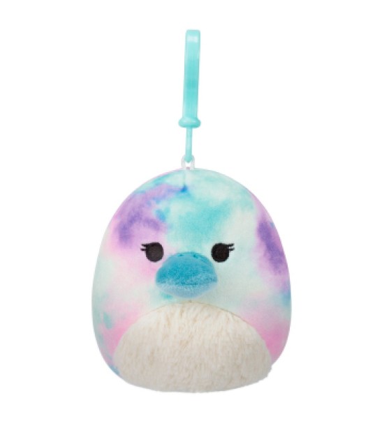 М'яка іграшка Squishmallows на кліпсі – Качкодзьоб Бріндал 9 см (SQCP00215)