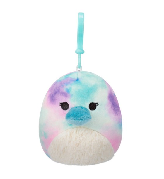 М'яка іграшка Squishmallows на кліпсі – Качкодзьоб Бріндал 9 см (SQCP00215)