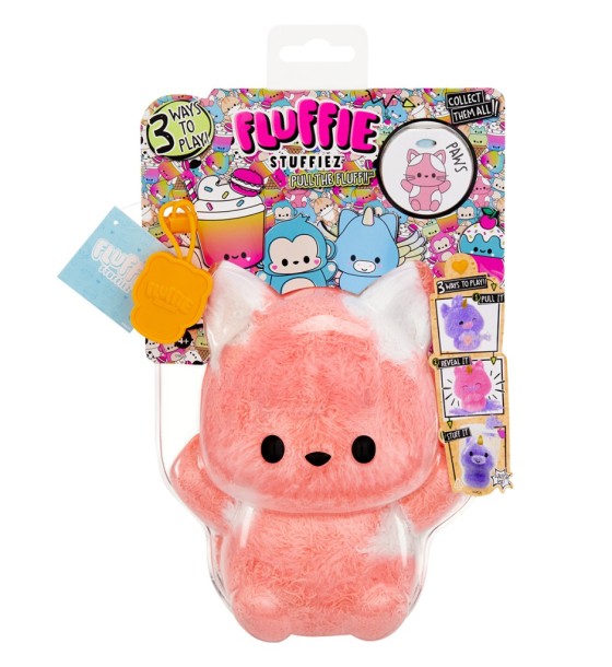 М'яка іграшка Fluffie Stuffiez антистрес Fluffie Stuffiez серії Small Plush - Котик (511595)