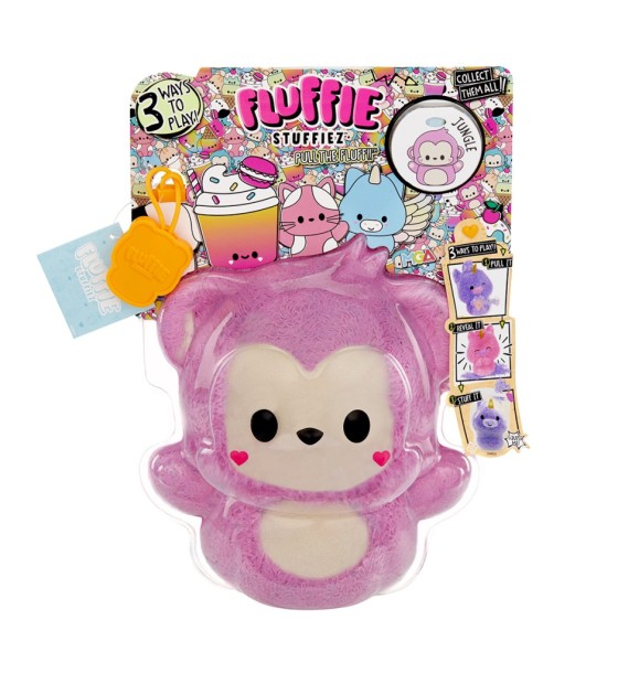 М'яка іграшка Fluffie Stuffiez антистрес Fluffie Stuffiez серії Small Plush - Мавпочка (511670)