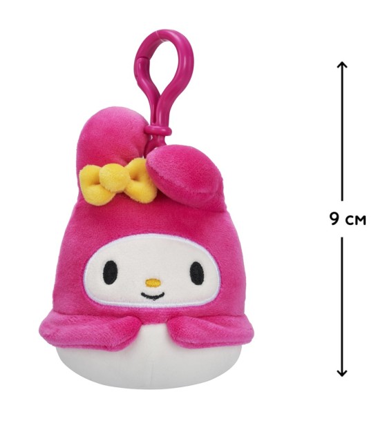 М'яка іграшка Squishmallows на кліпсі - Моя Мелоді 9 см (SQSN00271)