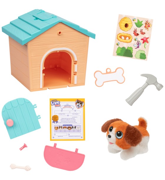 М'яка іграшка Moose Little Live Pets Будинок з сюрпризом міні оранжевий (26616)