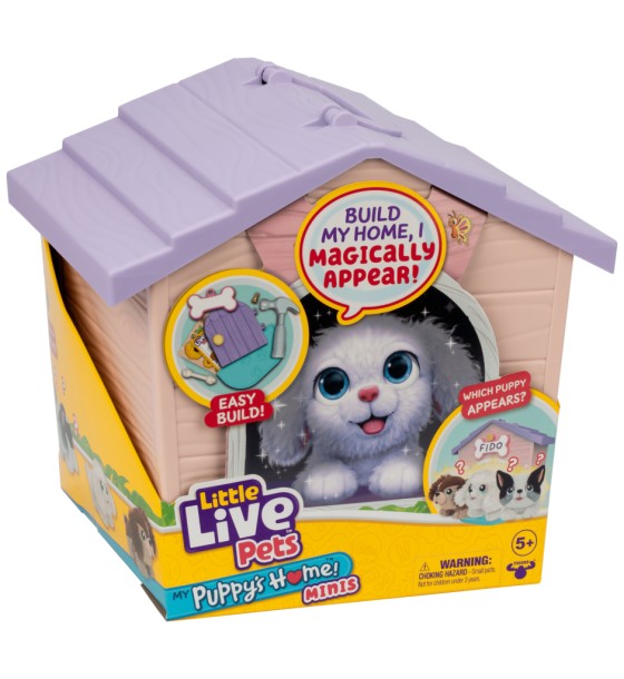 М'яка іграшка Moose Little Live Pets Будинок з сюрпризом міні рожевий (26617)