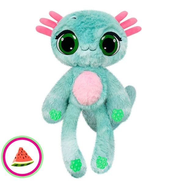 М'яка іграшка Bubble Pops Кавуневий аксолотль 34 см (2312004/9)
