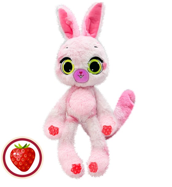 М'яка іграшка Bubble Pops Полуничне зайченя 34 см (2312004/4)