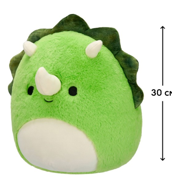 М'яка іграшка Squishmallows Тріцератопс Трістан 30 см (SQCR06764)