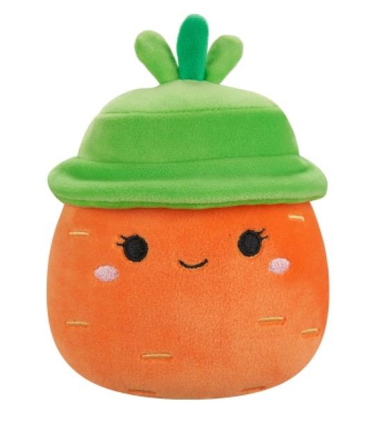 М'яка іграшка Squishmallows Морквина Кароліна в капелюсі 19 см (SQER01214)