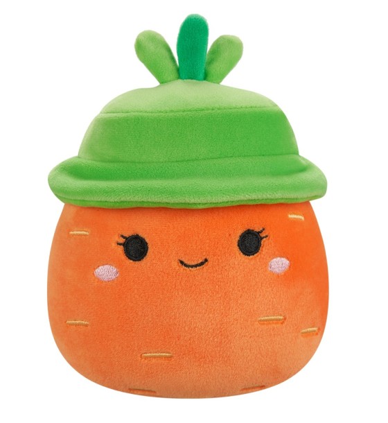 М'яка іграшка Squishmallows Морквина Кароліна в капелюсі 19 см (SQER01214)