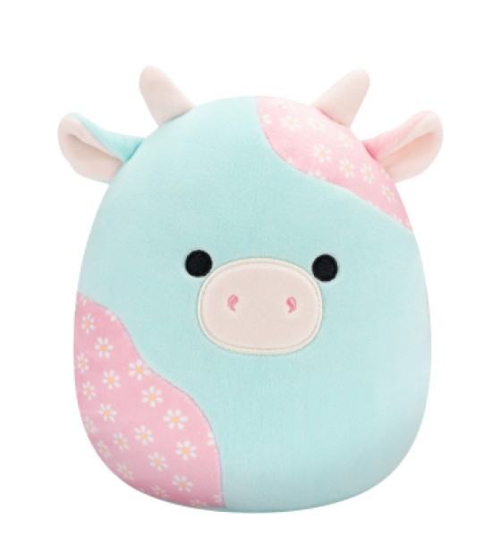 М'яка іграшка Squishmallows М'ятна пастельна корівка 19 см (SQER01209)