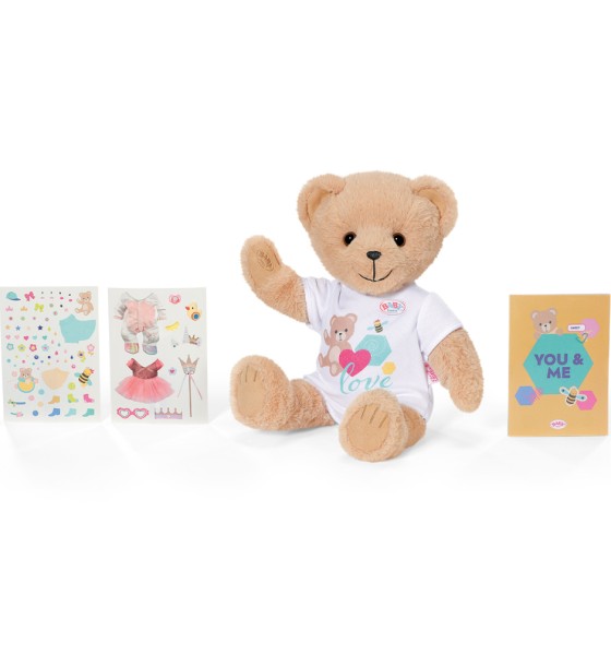 М'яка іграшка Zapf Baby Born Ведмедик Тедді (834435)