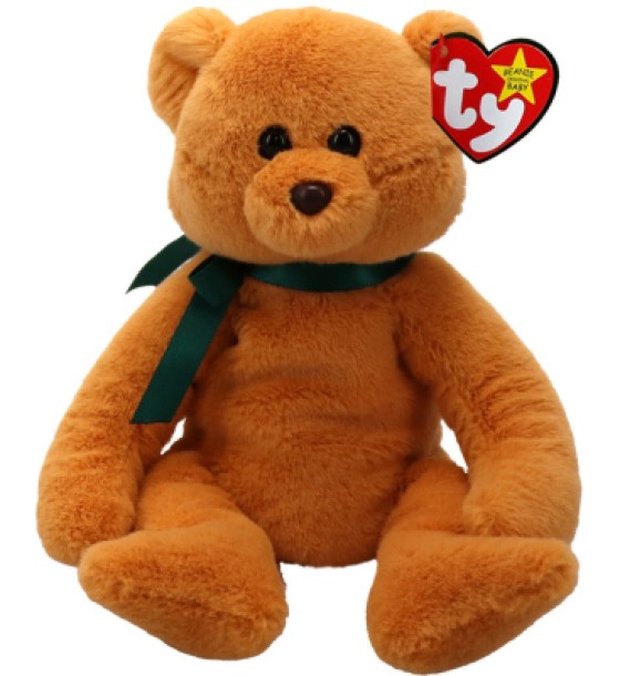 М'яка іграшка Ty Beanie Babies Коричневий ведмедик Winston 15 см (41345)