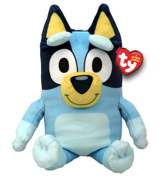 М'яка іграшка Ty Beanie babies Блакитне цуценя Блуї 15 см (44027)