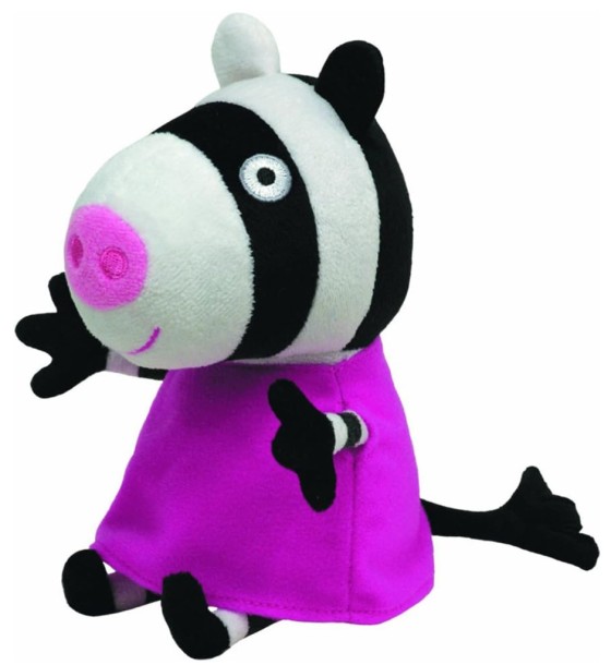 М'яка іграшка Ty Peppa Pig Zoe Zebra 15 см (46174)